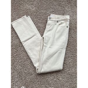 Rock & Republic Beige Berlin Light Wash Straight Skinny Jeans 4 M